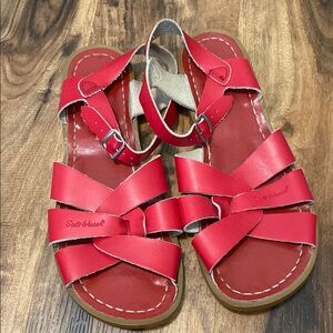 Salt Water Red Sandals Size 11